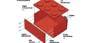 Snickra en låda åt alla byggklossar