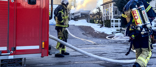 Husägaren efter branden: "Då såg jag lågorna slå ut ur boden"