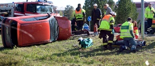 Trafikolycka på Björkskatan