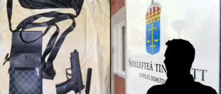 Tappade pistol i butik – och hotade skjuta ihjäl barn