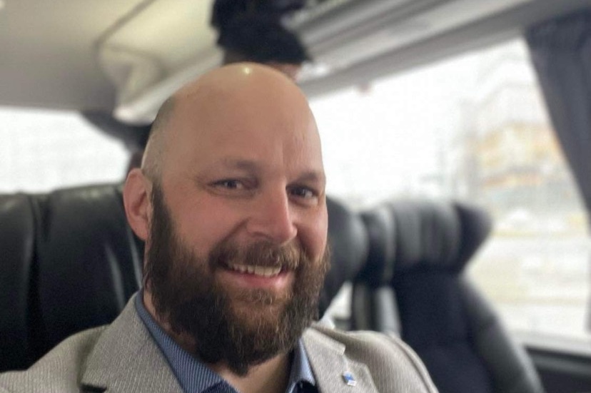 Krister Pounu, EU-valskandidat från Kiruna för Kristdemokraterna.
