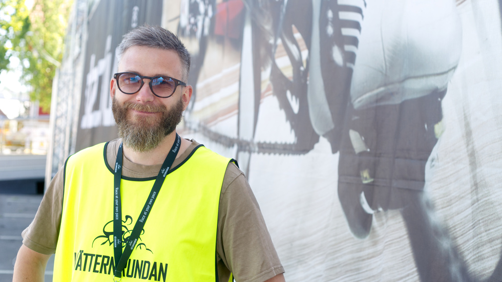 Andreas Andersson, Kommunikationsansvarig vid Vätternrundan, ser att allt fler tjejer deltar i andra lopp än Tjejvättern. Loppet har aldrig haft så få deltagare som i år, under 2 000 cyklister.