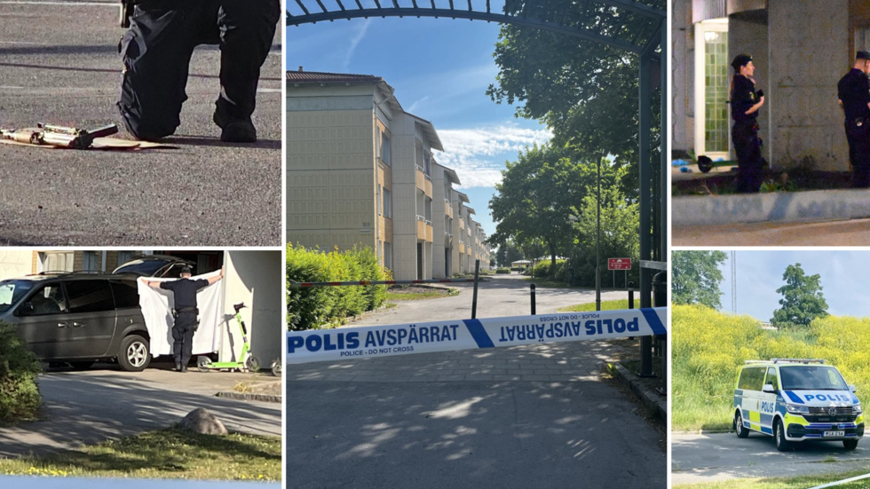 Två av de misstänka för inblandning i dubbelmordet i Hageby i början av juni bor i närheten av mordplatsen. 