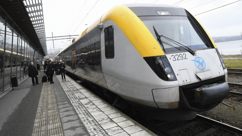 Det är stopp i tågtrafiken mellan Göteborg och Stockholm. Arkivbild.