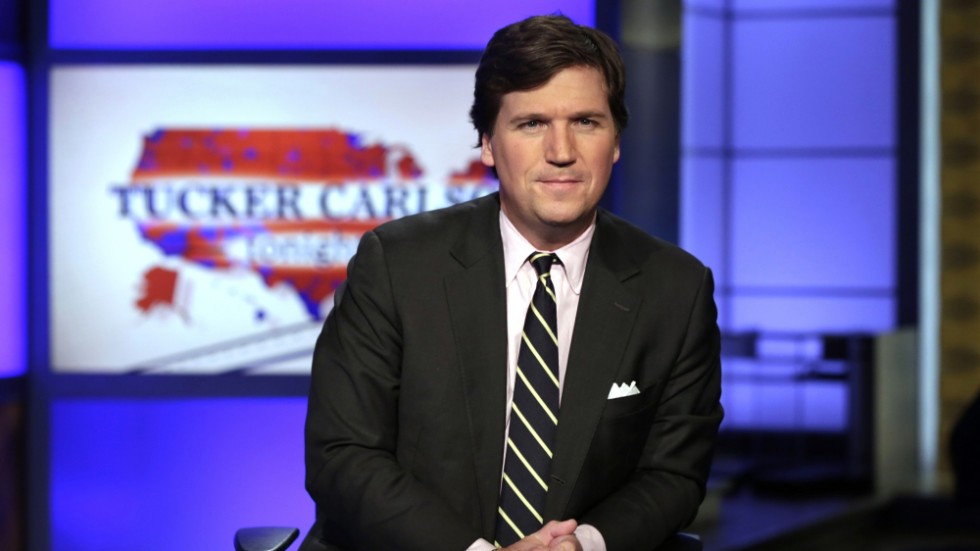 Fox-profilen Tucker Carlson. Arkivbild.