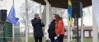 Första maj-firandet i Vadstena lockade en tapper skara