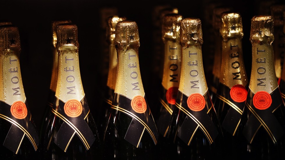 Moet & Chandon ingår i franska LVMH. Arkivbild.