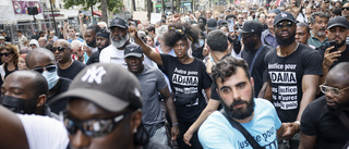 Fransmän trotsade protestförbudet