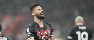 Giroud nickade Milan till Champions League