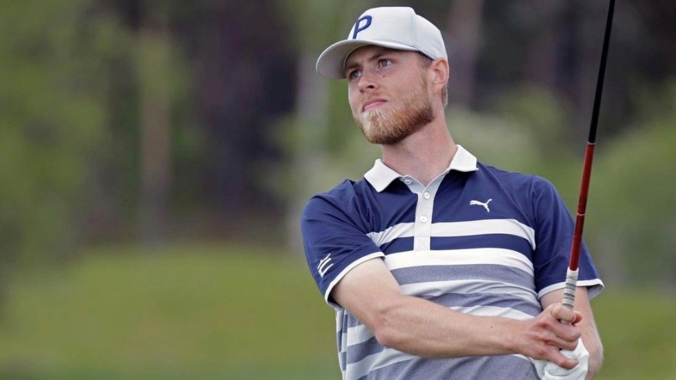 Uppsalas Jesper Svensson inledde majorturneringen på Valhalla Golf Club i Kentucky.
