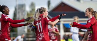 Liverapport söndag 13.00: Piteå IF möter Växjö i damallsvenskan