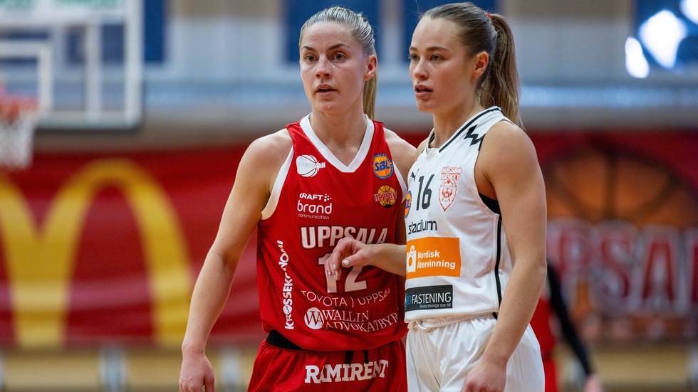 Mikaela Ekdahl var Uppsalas nästbästa poänggörare mot Högsbo.
