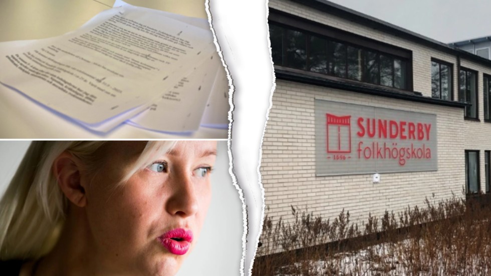 Nödropen om den usla arbetsmiljön på Sunderby folkhögskola. Vi har tagit del av ett flertal skrivelser där personal beskriver hur rektor Madelene Hansson och andra chefer utövar härskarteknik och kränker medarbetare. "Den berömda 'folkhögskoleandan' och vi-känslan är borta", skriver en anställd. 