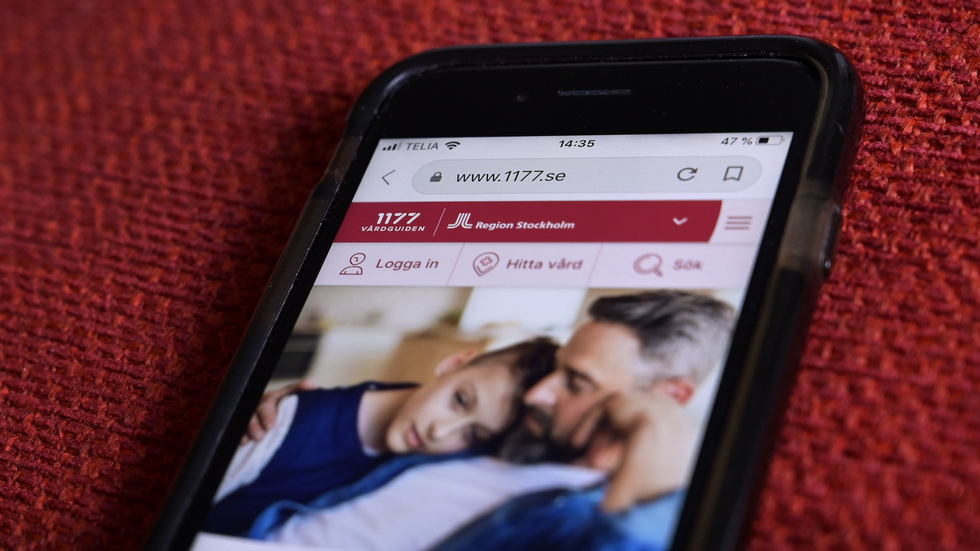 Chattboten ska fungera som första kontakt mellan vårdguiden 1177 och patienten i stället för ett telefonsamtal till en sjuksköterska. Arkivbild.