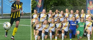 Elvira, 15, inspirerades av bronset – satte hattrick i finalen