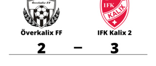 IFK Kalix 2 vann uddamålsseger mot Överkalix FF