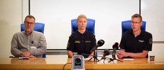 Polisen efter explosionen: "Vi från polisen gör allt vad vi kan"