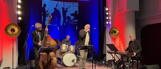 Eminent jazzband på välbesökt lördagsjazz