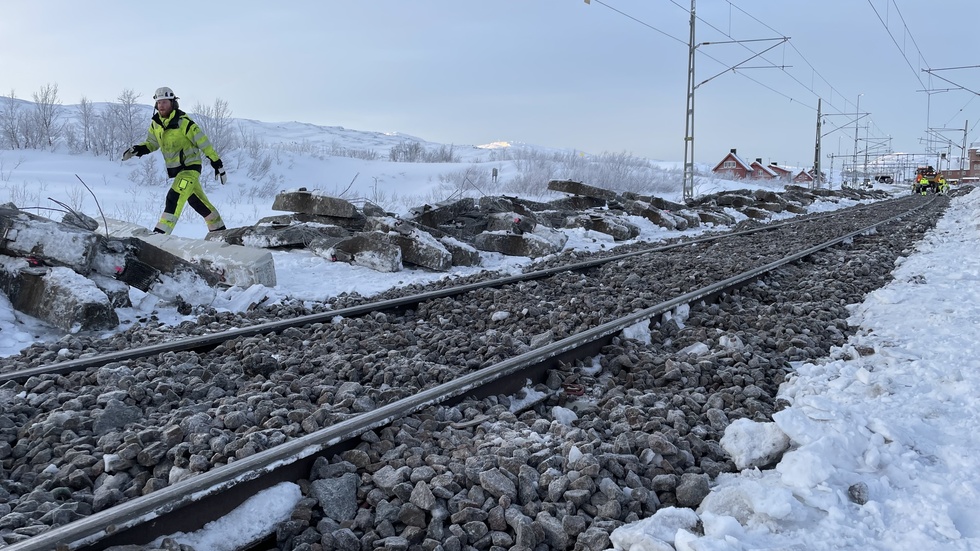 Vi var på plats i Vassijaure den 29 januari. 