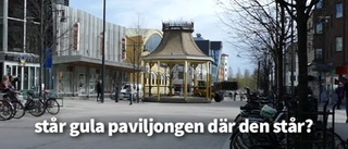 Varför står gula paviljongen i Luleå där den står?