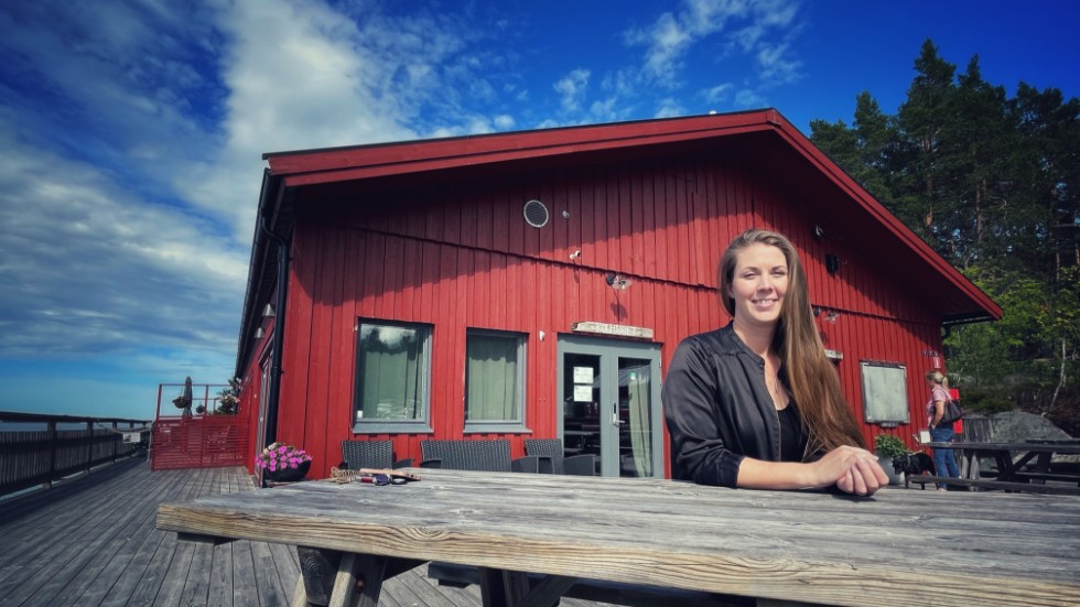 Katrin Palm tycker att den största skillnaden jämfört med under pandemin är att det är fler utländska besökare på campingen igen nu.