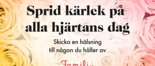 Sprid kärlek på alla hjärtans dag!  