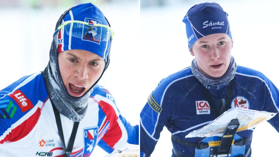 Markus Lundholm, OK Renen och Evelina Wickbom, I19 IF.