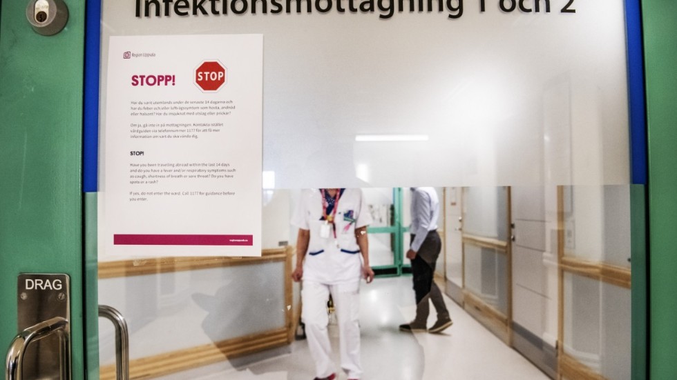 Under pandemin har belastningen på infektionskliniken vid Akademiska sjukhuset varit hög och extra infektionsfilialer skapats. Det höga trycket ledde till att regionledningen började använda sig av nödfallsövertid utan individuell prövning. Det har Arbetsmiljöverket nu förbjudit. Arkivbild.