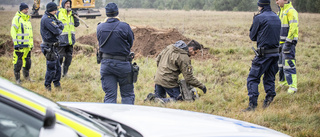 WEBB-TV Här sprängs granaten - utgrävning fick avbrytas