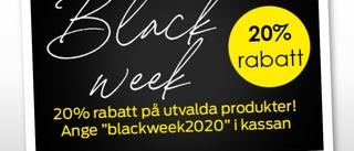 Missa inte Black Week i Eskilstuna-Kurirens shop!