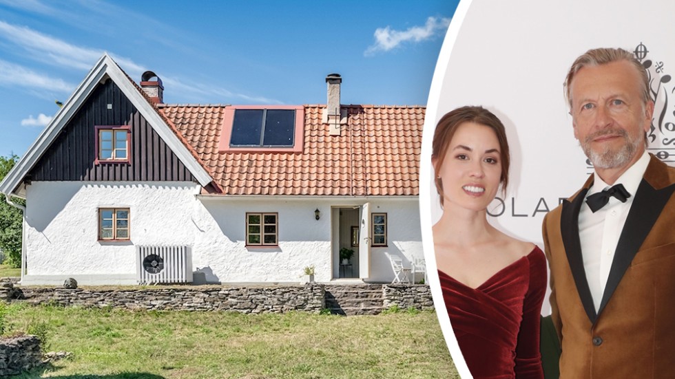 Julia och Ernst Billgren säljer sommarhuset i Boge på norra Gotland.