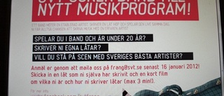 SVT söker unga lokala band