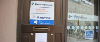 Skatteverkets brevlåda tas bort