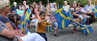 Nationaldagsfirandet i flyktingarnas tecken