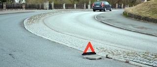 FARAN I GATAN: Brunnen saknar lock