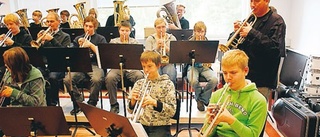 Massor av brass på musikskolan