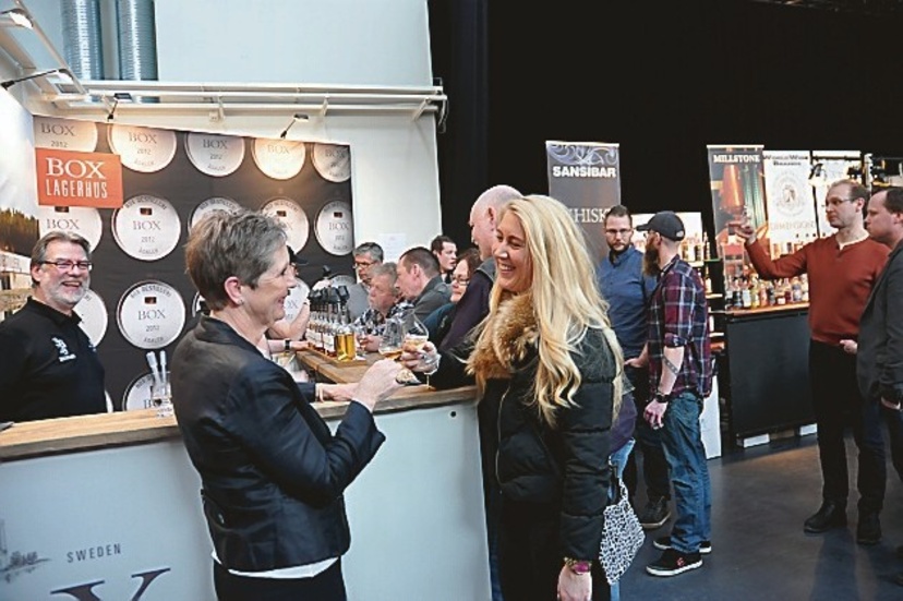 Lindblads expo är en riktig mötesplats för Whisky och rom diggare. Foto: Tommy Pettersson