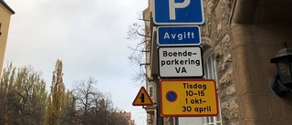 "Omöjligt att hitta en parkeringplats"