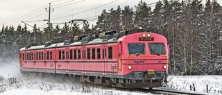 Ny rosa tåglinje trafikerar Nyköping