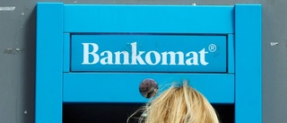 Bankomaterna stannade