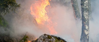 Stor brandrisk i länet