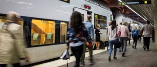 Spårfel leder till förseningar i tågtrafiken