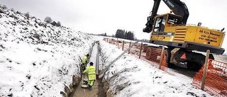 Vatten dras till Fullerö