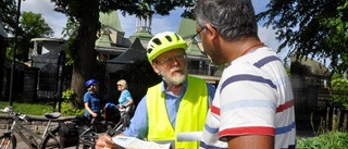 Entusiaster på cykeltur