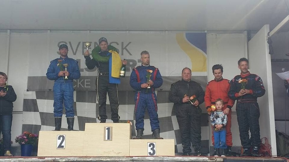 Kristian Bromark firar SM-guldet.
