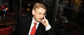 Bildt backar inte trots hård kritik