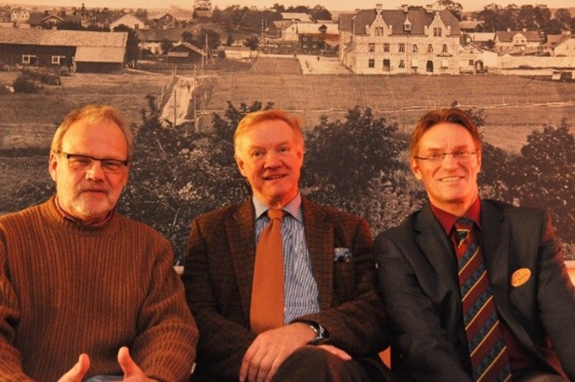 Östen Edén, Rolf Falkenberg och Leif Bäckström