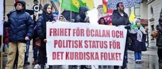 Demonstration mot fängslade kurder