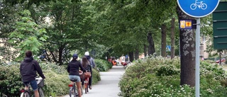 Enköping - måttligt bra cykelstad