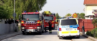 Köksbrand i Visby